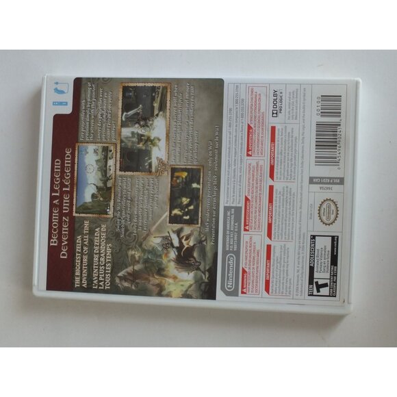The Legend of Zelda: Twilight Princess NINTENDO SELECTS  (Wii, 2006) COMPLETE - Picture 2 of 6